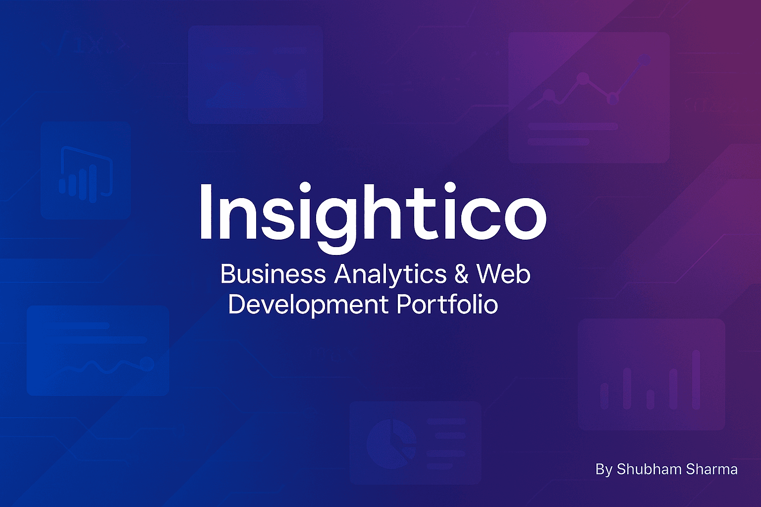 Insightico — Business Analytics & Web Development Portfolio